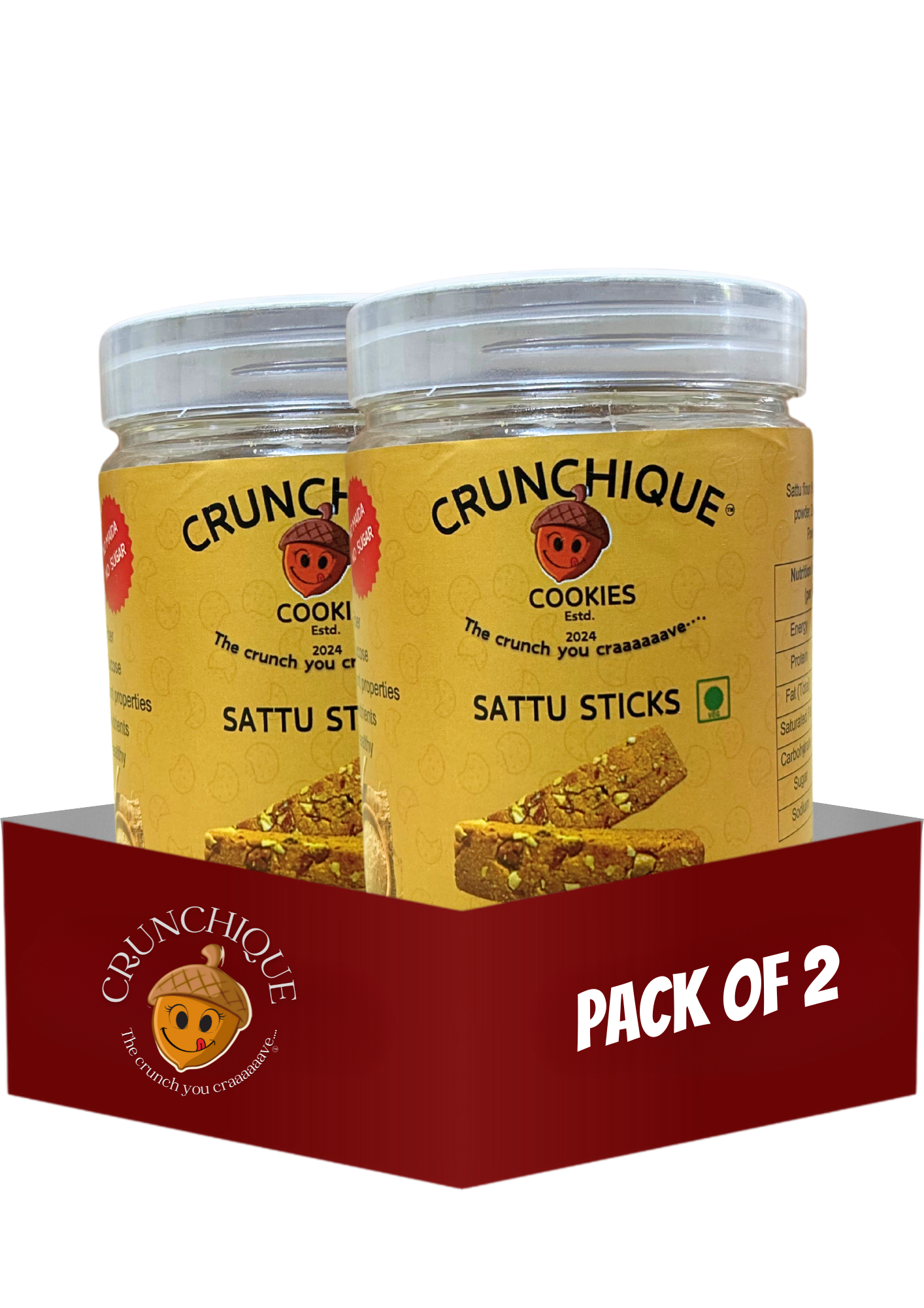 Sattu Stick Cookies