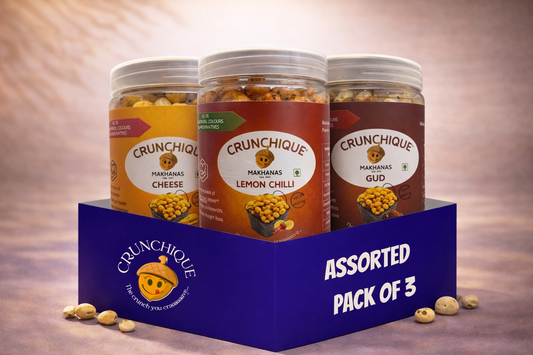 Cheese + Lemon Chilli + Gud