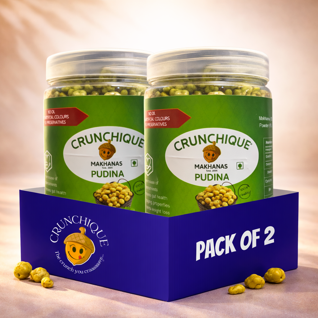 Pudina Makhana-Minty, Refreshing, Healthy