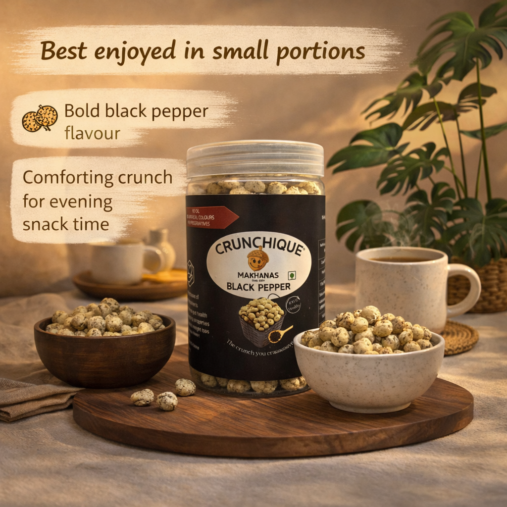 Makhana- Black Pepper