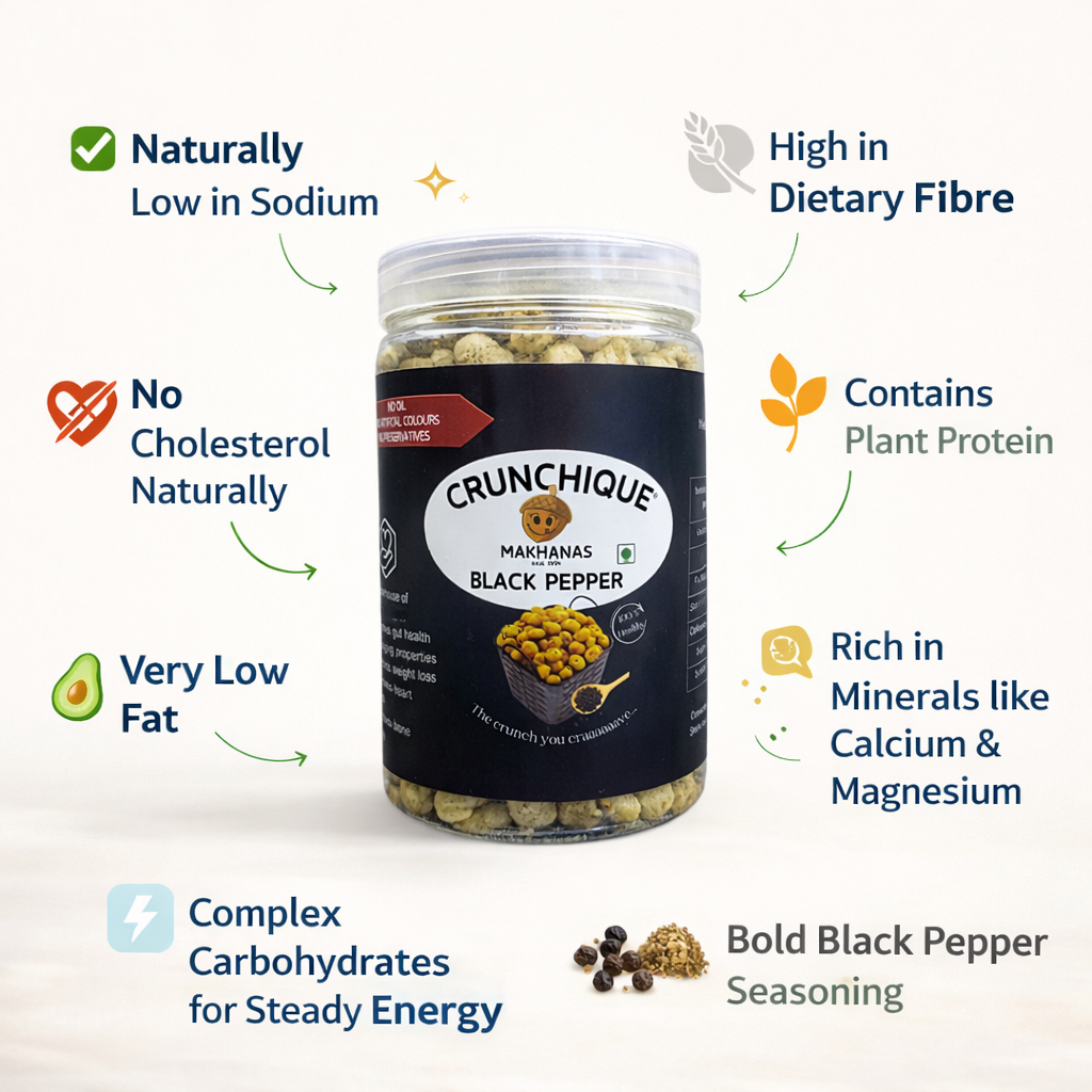 Makhana- Black Pepper