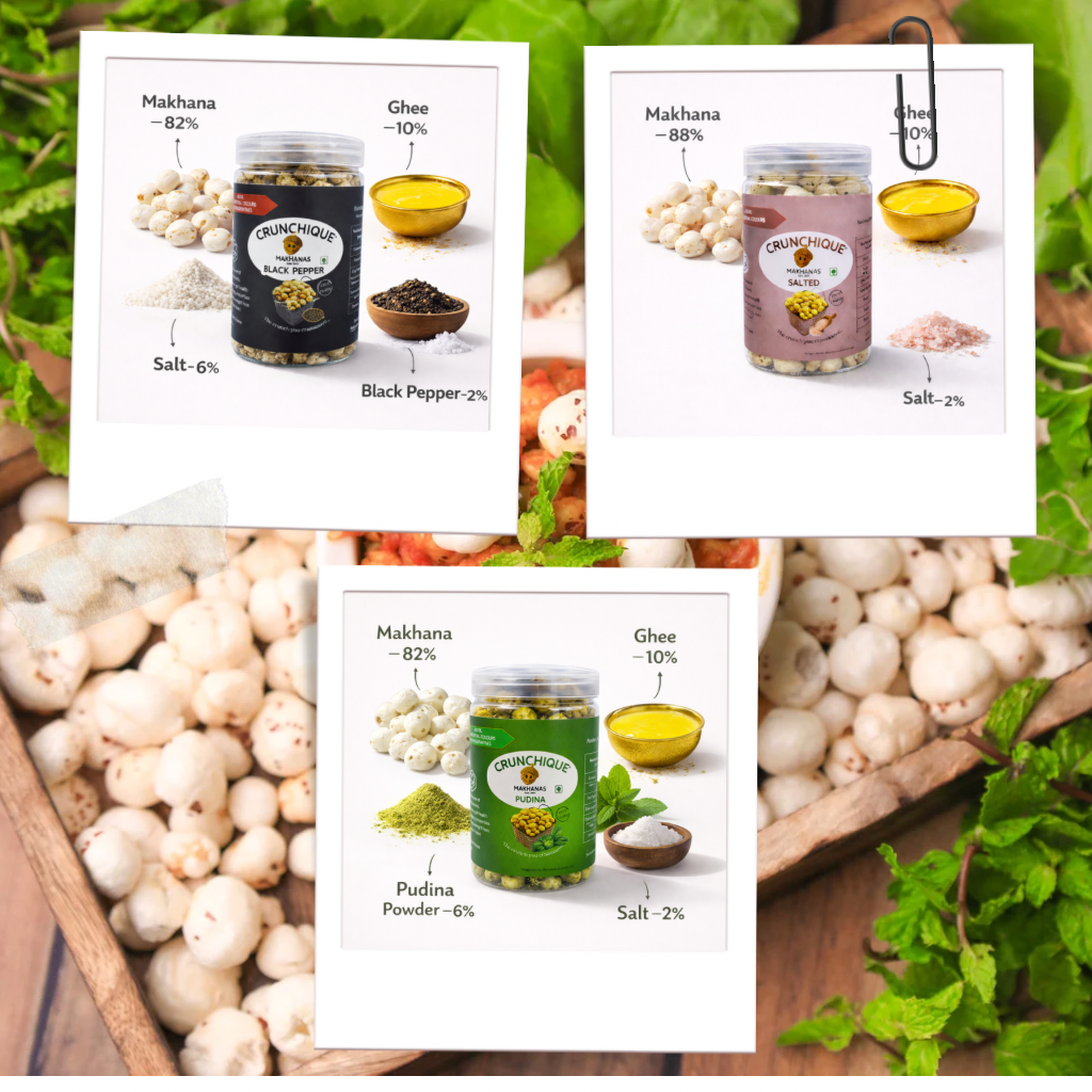 Salted + Black Pepper + Pudina