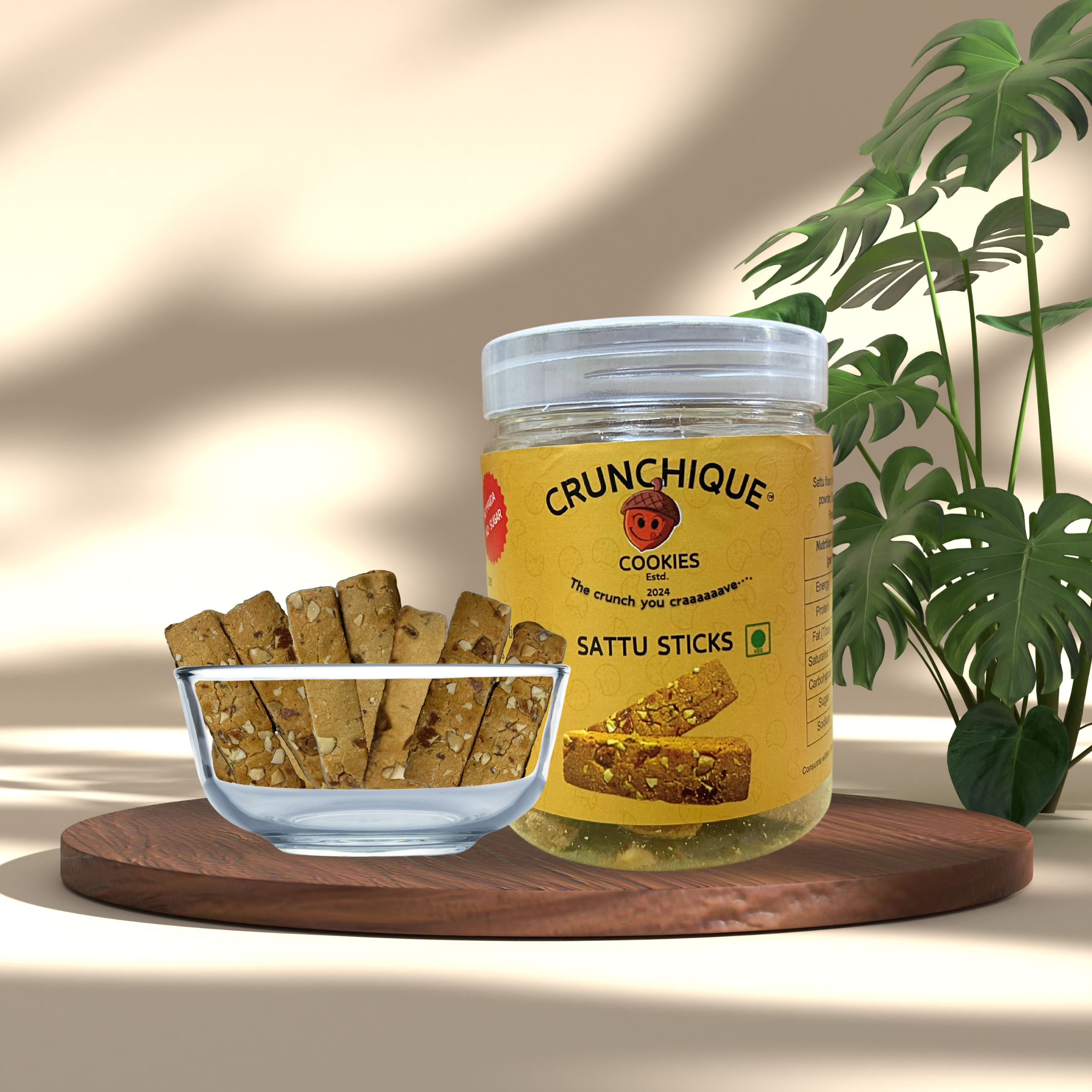 Multigrain + Oats Jaggery + Sattu Stick cookies