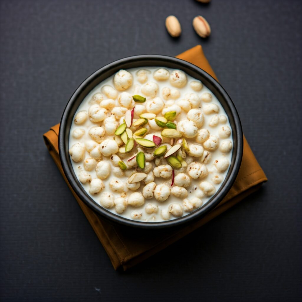 Creamy Makhana Kheer – A Healthy and Nutritious Dessert